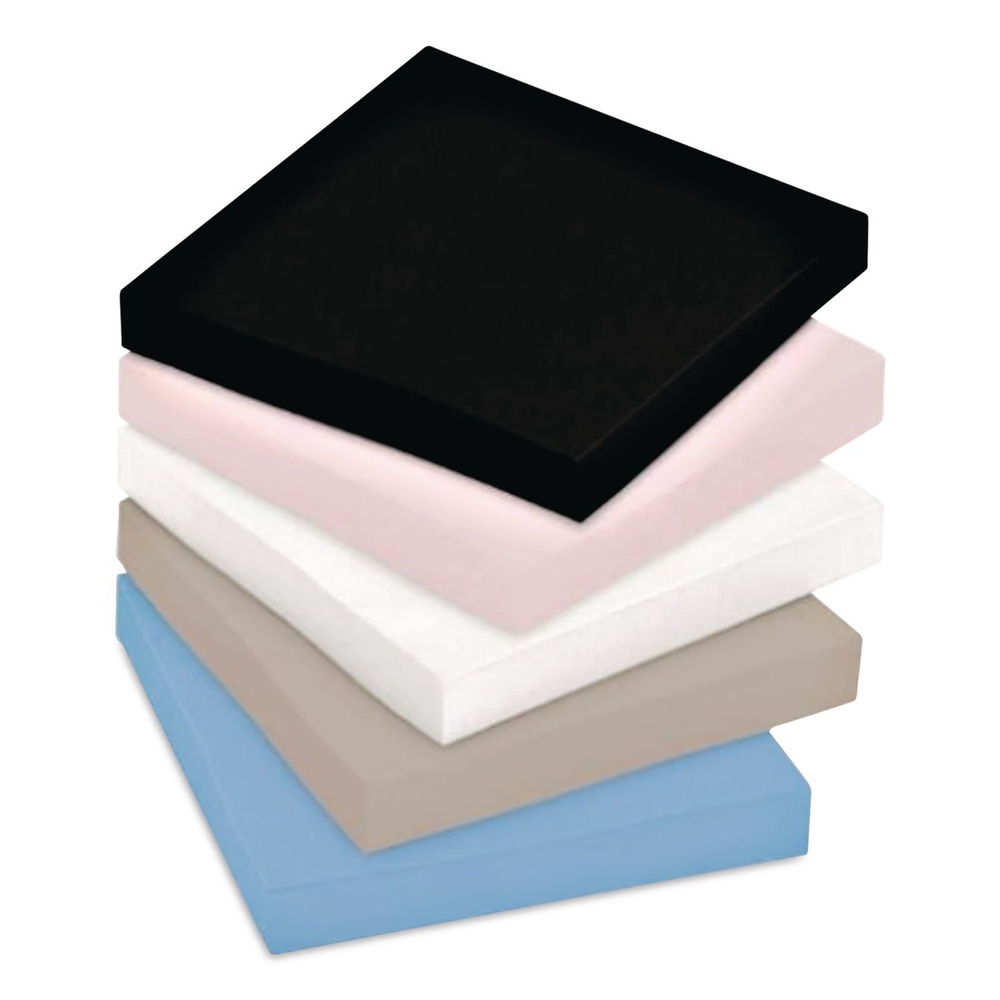 Post-it® Notes Super Sticky Pads in Simply Serene Colors, 3 x 3, 90 Sheets/Pad, 5 Pads/Pack (MMM7100262826)