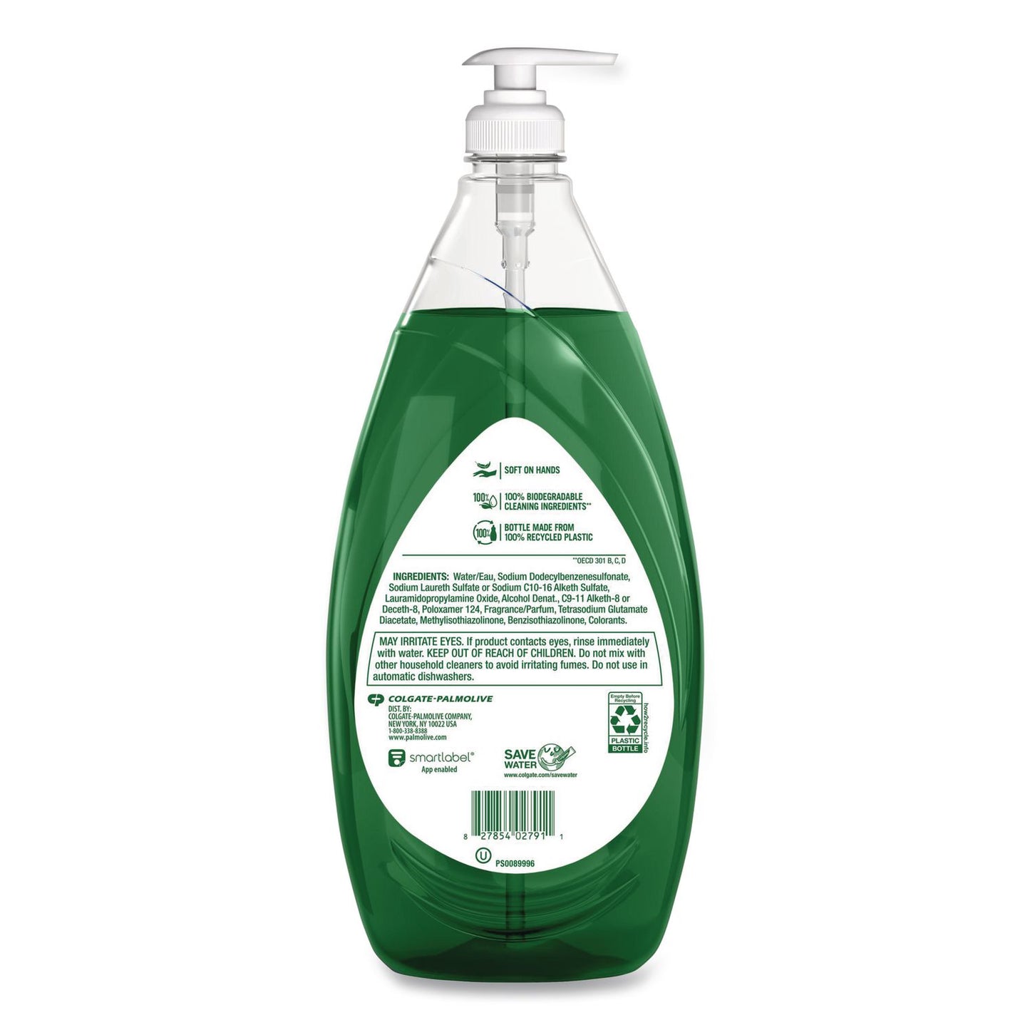 Ultra Palmolive® Dishwashing Liquid, Ultra Strength, Fresh Scent, 28 oz Bottle, 4/Carton (CPC61054595CT)