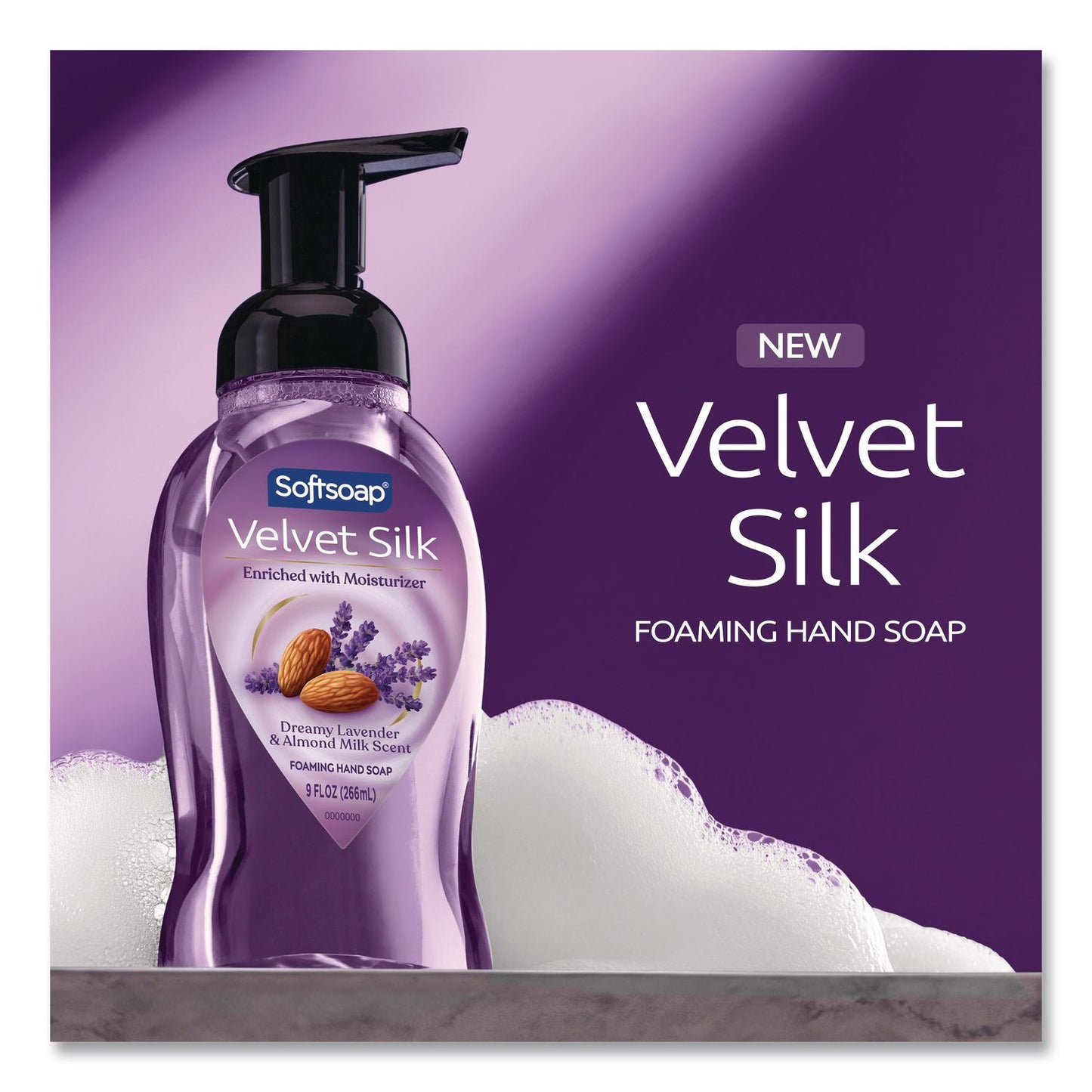 Softsoap® Liquid Hand Soap Foam, Dreamy Lavender and Almond Milk, 9 oz, 6/Carton (CPC61052503CT)