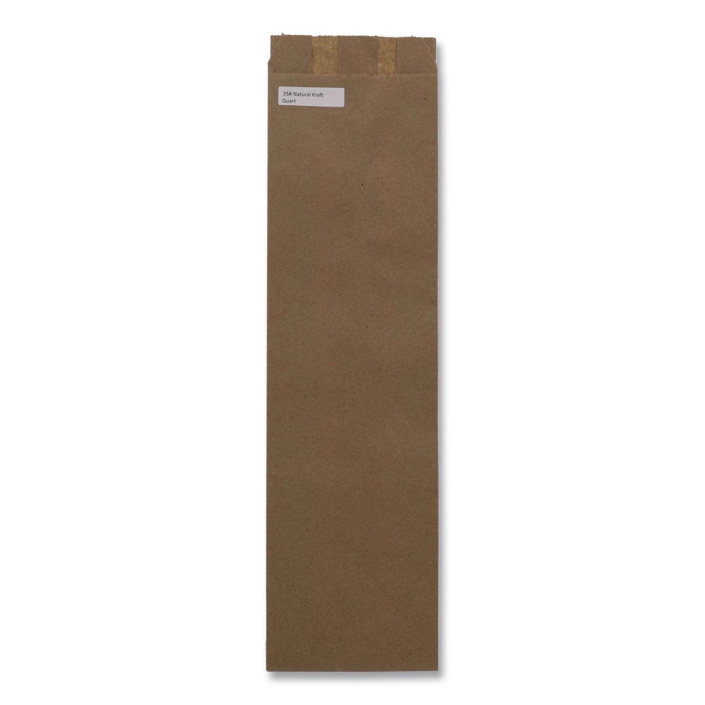Ross & Wallace Paper Products Grocery Paper Bags, Merchandise Size, 35# Basis Weight, 4.5 x 2.5 x 16, Brown, 500/Bundle (BAG20332500)