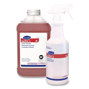 Diversey™ Spitfire SC Power Cleaner Empty Bottle, 32 oz, Clear (DVOD903919)
