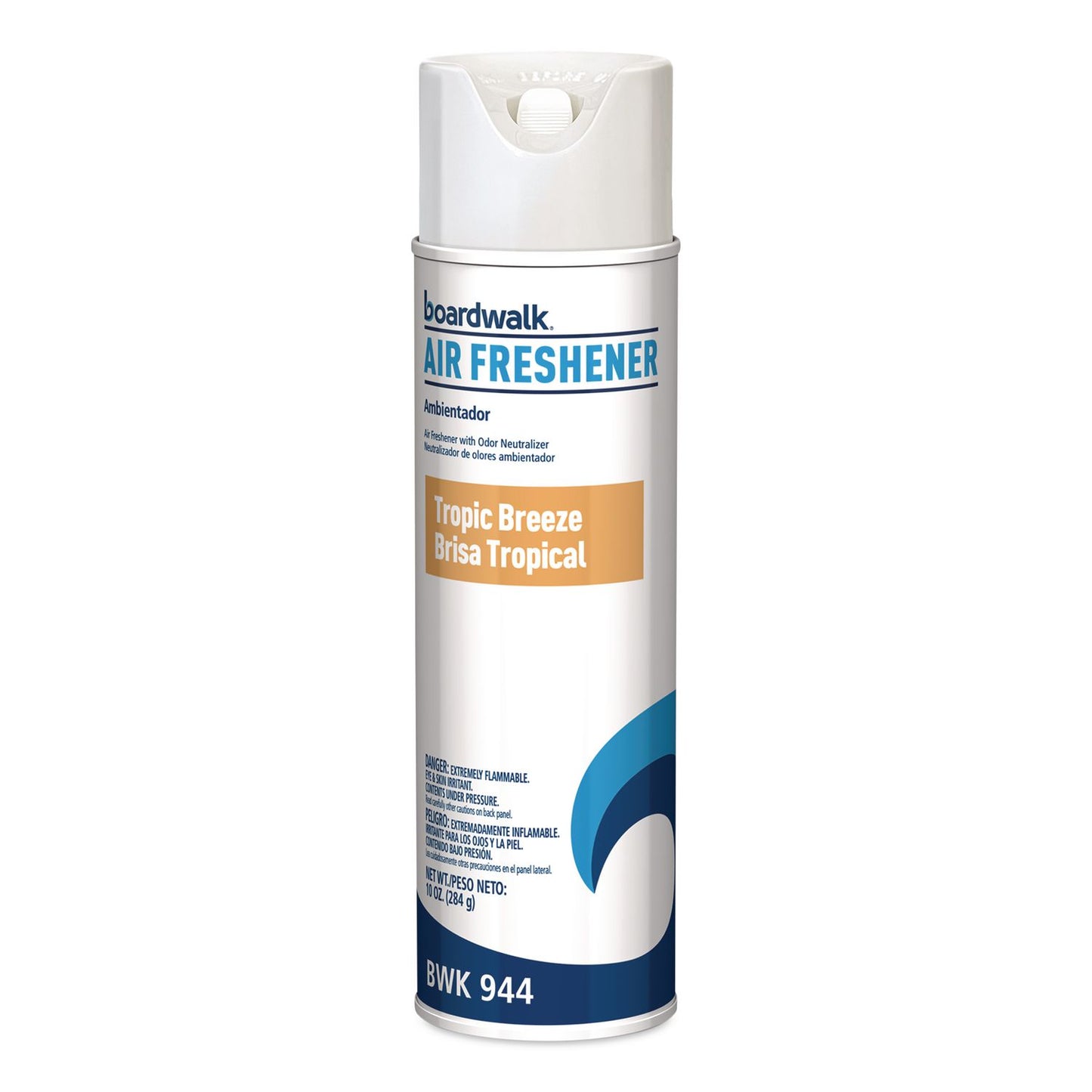 Boardwalk® Aerosol Air Freshener, Tropic Breeze, 10 oz Aerosol Can, 6/Carton (BWK944)