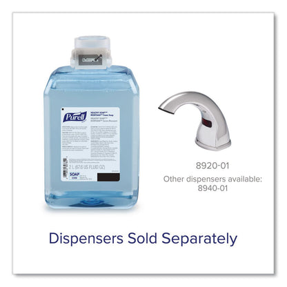 PURELL® HEALTHY SOAP REDIFOAM Fragrance-Free Foam Soap, 2,000 mL Refill, 2/Carton (GOJ857502)