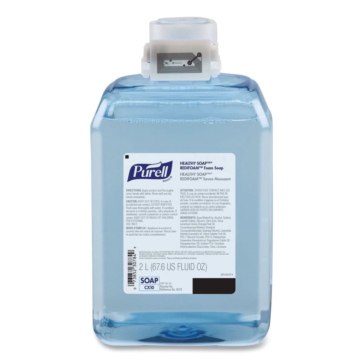 PURELL® HEALTHY SOAP REDIFOAM Foam Soap, Citrus, 2,000 mL Refill, 2/Carton (GOJ857802)