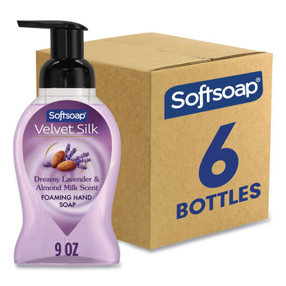 Softsoap® Liquid Hand Soap Foam, Dreamy Lavender and Almond Milk, 9 oz, 6/Carton (CPC61052503CT)