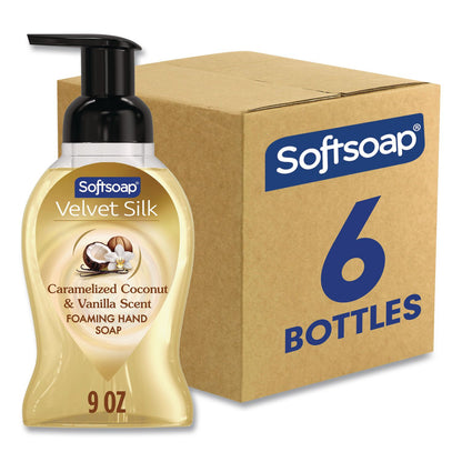 Softsoap® Liquid Hand Soap Foam, Coconut, 9 oz, 6/Carton (CPC61052504CT)