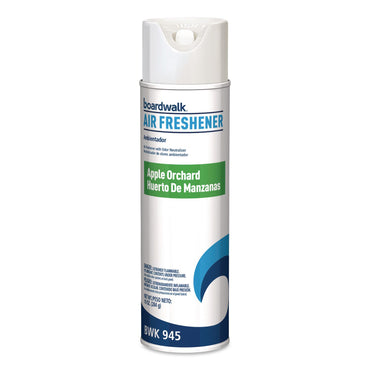 Boardwalk® Aerosol Air Freshener, Apple Orchard, 10 oz Aerosol Spray, 6/Carton (BWK945)