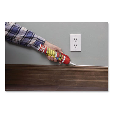 Flex Seal Products® Flex Caulk Hi-Performance Hybrid Caulk, 9 oz Aerosol Can, Dries White, 4/Carton (FSGCFSWHTR675)
