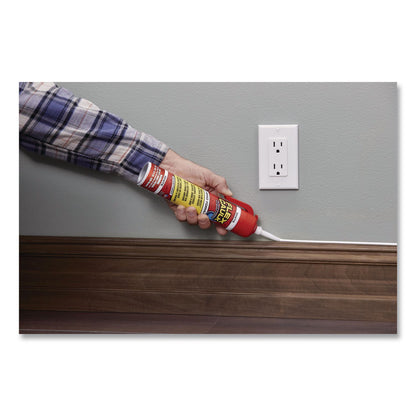 Flex Seal Products® Flex Caulk Hi-Performance Hybrid Caulk, 9 oz Aerosol Can, Dries White, 4/Carton (FSGCFSWHTR675)