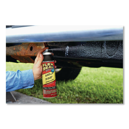 Flex Seal Products® Flex Seal Liquid Rubber Sealant Coating Aerosol, 14 oz Aerosol Can, Dries Brown, 6/Carton (FSGFSBRNR20)