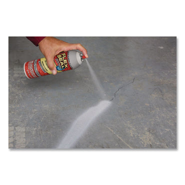 Flex Seal Products® Flex Seal Liquid Rubber Sealant Coating Aerosol, 14 oz Aerosol Can, Dries Gray, 6/Carton (FSGFSGRYR20)