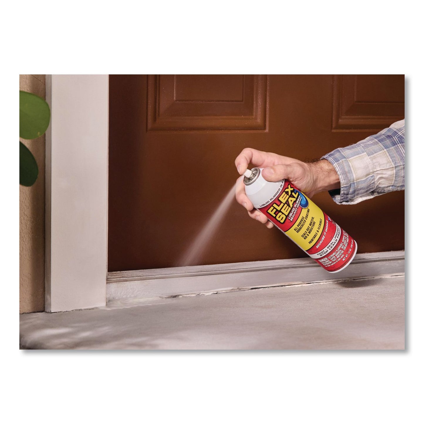 Flex Seal Products® Flex Seal Liquid Rubber Sealant Coating MAX Aerosol, 17 oz Aerosol Can, Dries Clear, 4/Carton (FSGFSMAXCLR24)