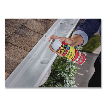 Flex Seal Products® Flex Seal Liquid Rubber Sealant Coating Aerosol, 14 oz Aerosol Can, Dries Gray, 6/Carton (FSGFSGRYR20)
