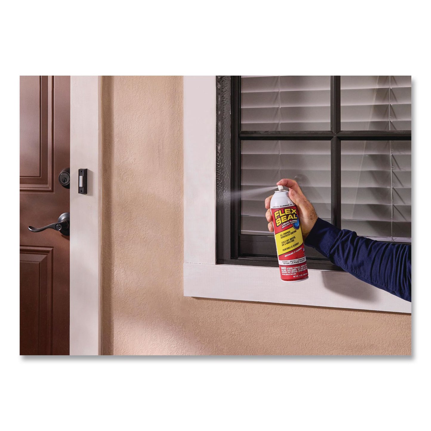 Flex Seal Products® Flex Seal Liquid Rubber Sealant Coating MAX Aerosol, 17 oz Aerosol Can, Dries Clear, 4/Carton (FSGFSMAXCLR24)