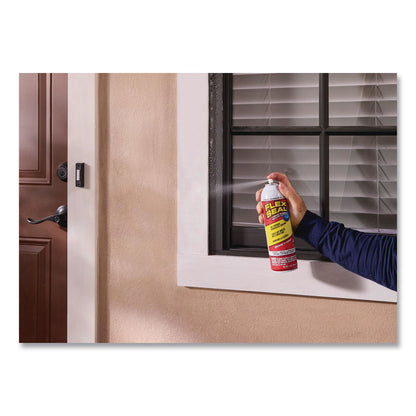 Flex Seal Products® Flex Seal Liquid Rubber Sealant Coating MAX Aerosol, 17 oz Aerosol Can, Dries Clear, 4/Carton (FSGFSMAXCLR24)