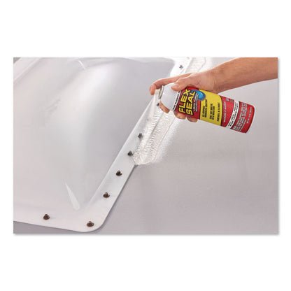 Flex Seal Products® Flex Seal Liquid Rubber Sealant Coating Aerosol, 14 oz Aerosol Can, Dries White, 6/Carton (FSGFSWHTR20)