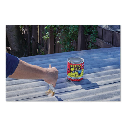 Flex Seal Products® Flex Seal Liquid Rubber Sealant Coating Liquid, 32 oz Can, Dries Clear, 6/Carton (FSGLFSCLRR32)