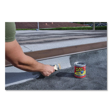 Flex Seal Products® Flex Seal Liquid Rubber Sealant Coating Liquid, 16 oz Can, Dries Gray, 6/Carton (FSGLFSGRYR16)