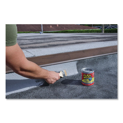 Flex Seal Products® Flex Seal Liquid Rubber Sealant Coating Liquid, 16 oz Can, Dries Gray, 6/Carton (FSGLFSGRYR16)