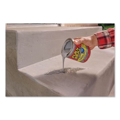 Flex Seal Products® Flex Seal Liquid Rubber Sealant Coating Liquid, 16 oz Can, Dries Gray, 6/Carton (FSGLFSGRYR16)