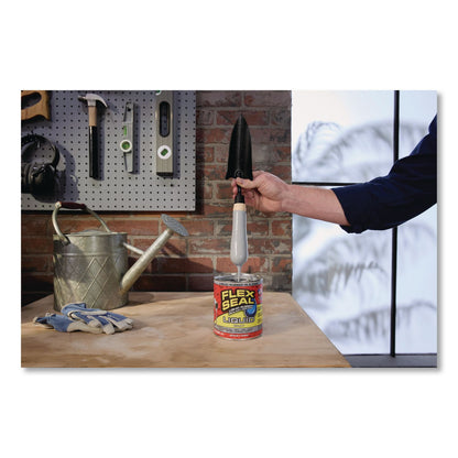 Flex Seal Products® Flex Seal Liquid Rubber Sealant Coating Liquid, 32 oz Can, Dries Gray, 6/Carton (FSGLFSGRYR32)