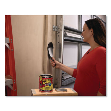 Flex Seal Products® Flex Paste Super Thick Rubberized Paste, 3 lb Can, Dries Black, 4/Carton (FSGPFSBLKR32)