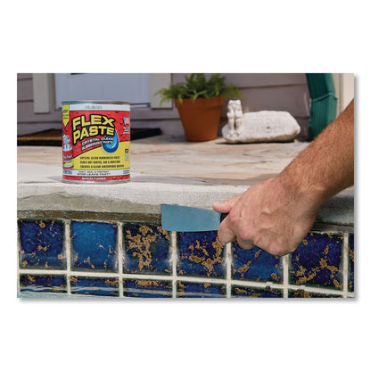 Flex Seal Products® Flex Paste Super Thick Rubberized Paste, 26 oz Can, Dries Clear, 4/Carton (FSGPFSCLRR32)