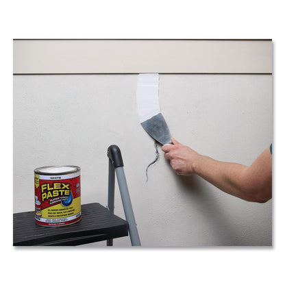 Flex Seal Products® Flex Paste Super Thick Rubberized Paste, 3 lb Can, Dries White, 4/Carton (FSGPFSWHTR32)