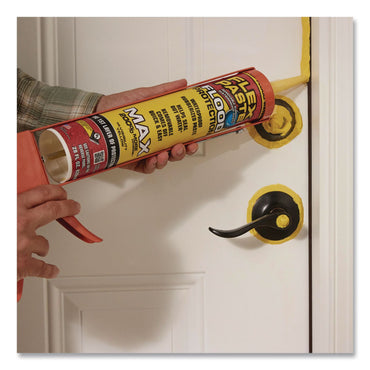 Flex Seal Products® Flex Paste Flood Protection Paste, 28 oz Cartridge, Dries Yellow, 4/Carton (FSGRPSYELR28)