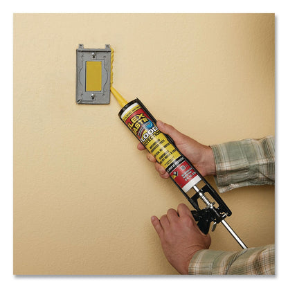 Flex Seal Products® Flex Paste Flood Protection Paste, 9 oz Cartridge, Dries Yellow, 6/Carton (FSGRPSYELR10)