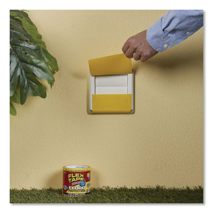 Flex Seal Products® Flex Tape Removable Rubberized Waterproof Flood Protection Tape, 3.75" x 20 ft, Yellow, 6/Carton (FSGRTSYELR0420)