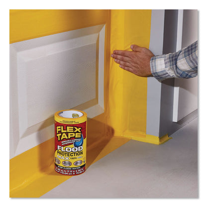 Flex Seal Products® Flex Tape Removable Rubberized Waterproof Flood Protection Tape, 7.5" x 20 ft, Yellow, 3/Carton (FSGRTSYELR0820)