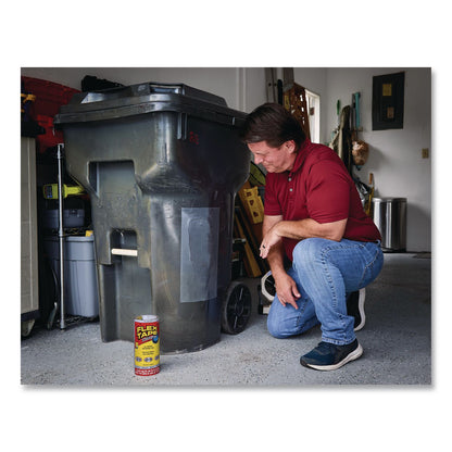 Flex Seal Products® Flex Tape Strong Rubberized Waterproof Tape, 4" Core, 39 mil Thick, 8" x 5 ft, Clear, 4/Carton (FSGTFSCLRR0805)