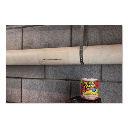 Flex Seal Products® MAX Strong Rubberized Waterproof Tape, 4" Core, 39 mils Thick, 4" x 25 ft, Clear, 3/Carton (FSGTFSMAXCLR04)