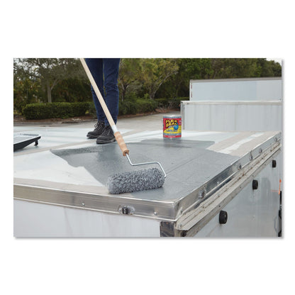 Flex Seal Products® Flex Seal Liquid Rubber Sealant Coating Liquid, 1 gal Can, Dries Gray, 2/Carton (FSGUS855GRY012)