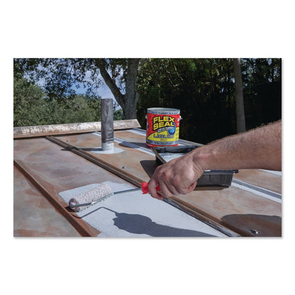 Flex Seal Products® Flex Seal Liquid Rubber Sealant Coating Liquid, 1 gal Can, Dries Gray, 2/Carton (FSGUS855GRY012)