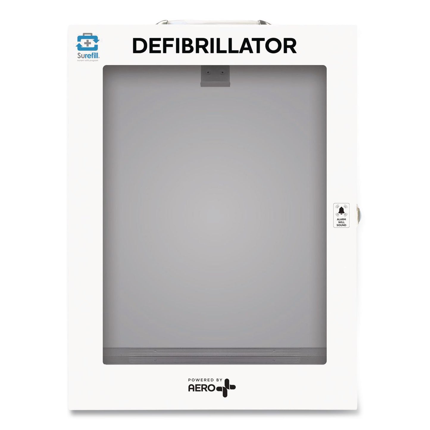 CARDIACT™ LIFEPAK CR2 Fully-Automatic, USB, English Handle, Alarmed Cabinet (AOHCAP12CR2)