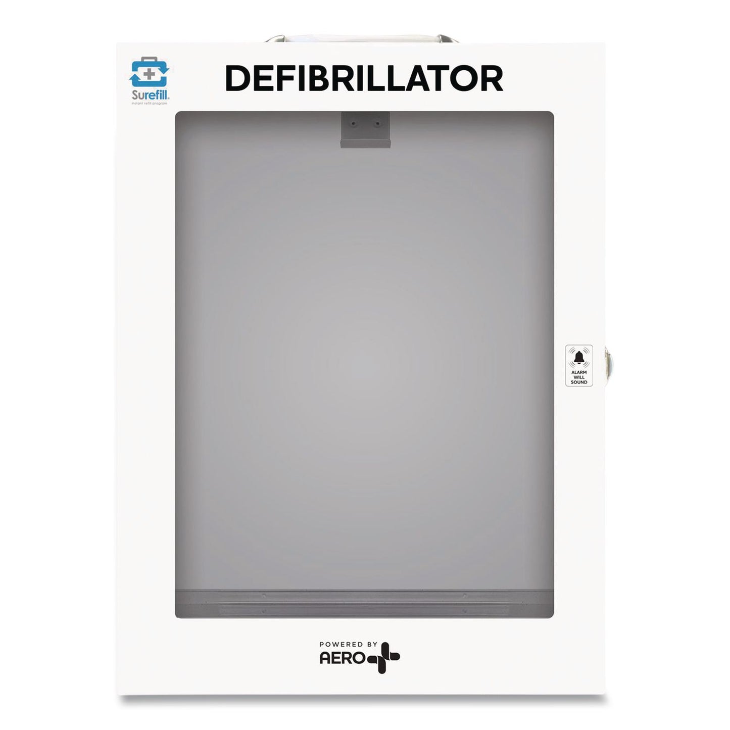 CARDIACT™ LIFEPAK CR2 Semi-Automatic, Cellular, English, Handle, Alarmed Cabinet (AOHCAP8CR2)