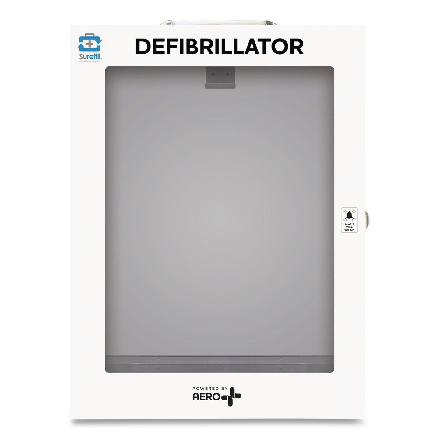 CARDIACT™ LIFEPAK CR2 Fully-Automatic, Cellular, English/Spanish, Handle, Alarmed Cabinet (AOHCAP10CR2)