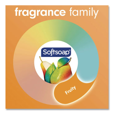 Softsoap® Antibacterial Liquid Hand Soap Refill, Fresh Scent, 50 oz, Orange, 3/Carton (CPC61048277)