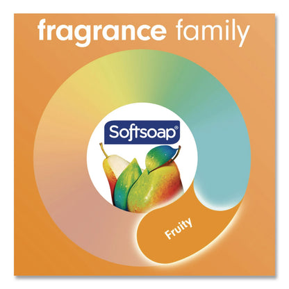 Softsoap® Antibacterial Liquid Hand Soap Refill, Fresh Scent, 50 oz, Orange, 3/Carton (CPC61048277)