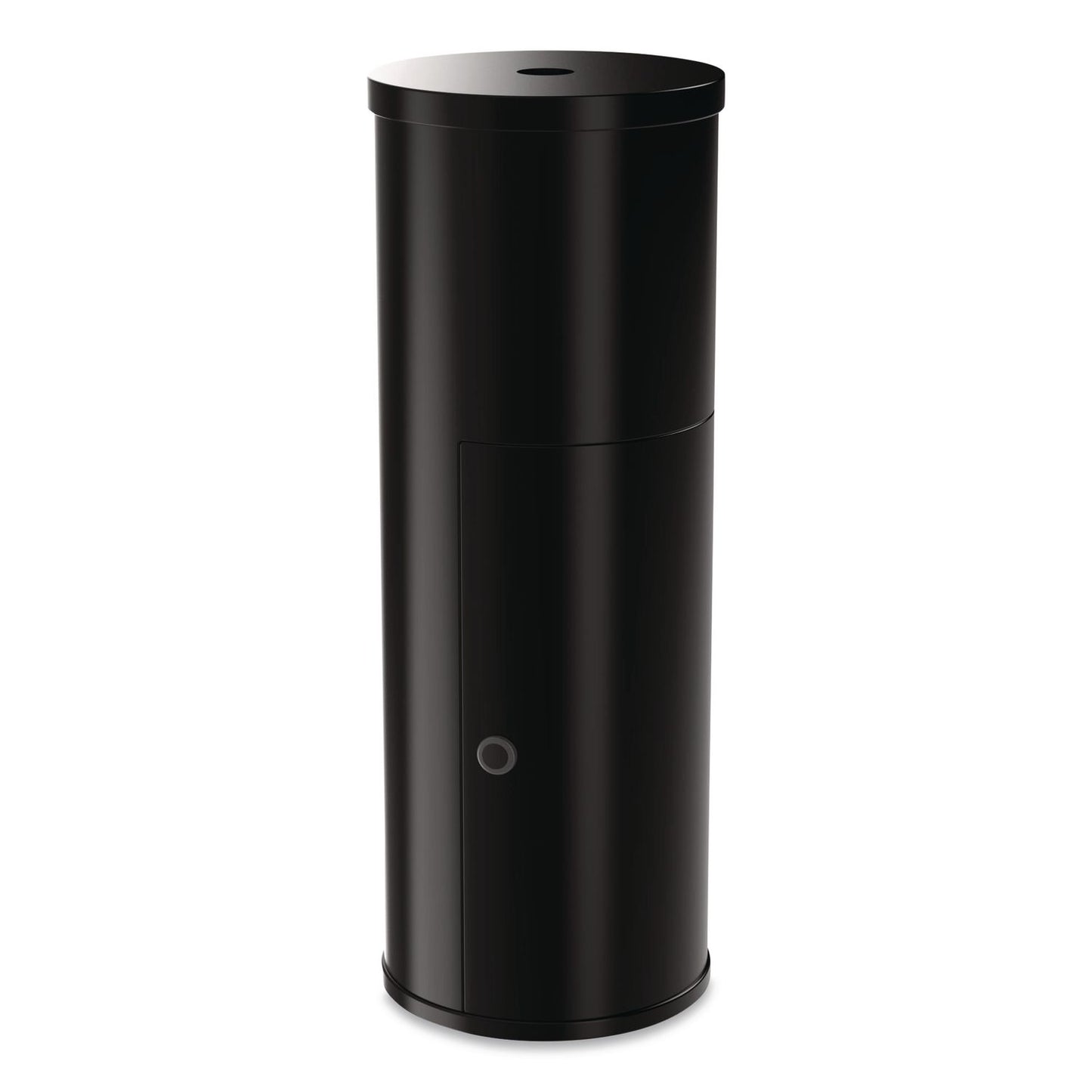 Gritt Commercial Floor Stand Wet Wipe Dispenser Station with 7 Gallon Built-In Trash Can, 13.1 x 13.1 x 36, Black (GCEGRI509BLK)