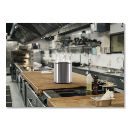 Gritt Commercial Stainless Steel Tabletop Wipes Dispenser, 10 x 10 x 11.75, Brushed Stainless Steel (GCEGRI510T)