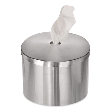 Gritt Commercial Stainless Steel Wall Mount Wet Wipe Dispenser, 11" x 11" x 10", Brushed Stainless Steel (GCEGRI510W)
