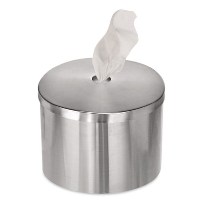 Gritt Commercial Stainless Steel Wall Mount Wet Wipe Dispenser, 11" x 11" x 10", Brushed Stainless Steel (GCEGRI510W)