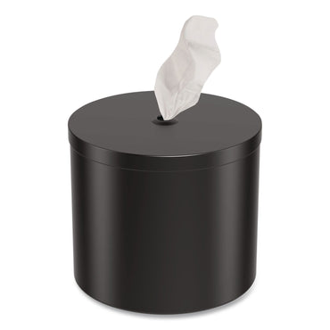 Gritt Commercial Stainless Steel Wall Mount Wet Wipe Dispenser, 9.7" x 9.7" x 9.8", Black (GCEGRI510WBLK)