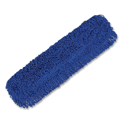 Gritt Commercial Microfiber Looped Dust Mop Pad Head, 36 x 5, Blue (GCEGRI18236)