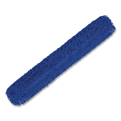 Gritt Commercial Microfiber Looped Dust Mop Pad Head, 60 x 5, Blue (GCEGRI18260)