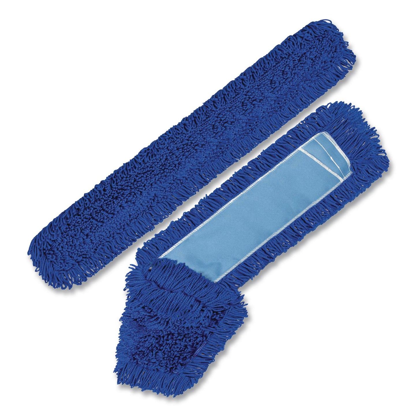 Gritt Commercial Microfiber Looped Dust Mop Pad Head, 60 x 5, Blue (GCEGRI18260)