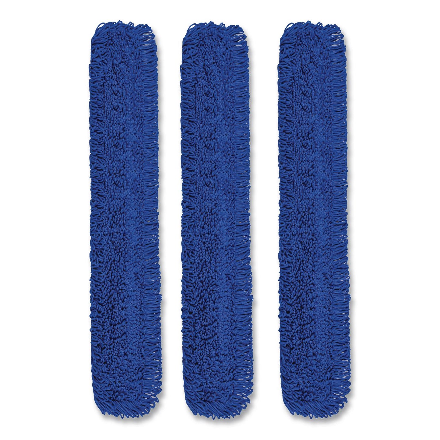 Gritt Commercial Microfiber Looped Dust Mop Pad Head, 60 x 5, Blue, 3/Pack (GCEGRI182603PK)